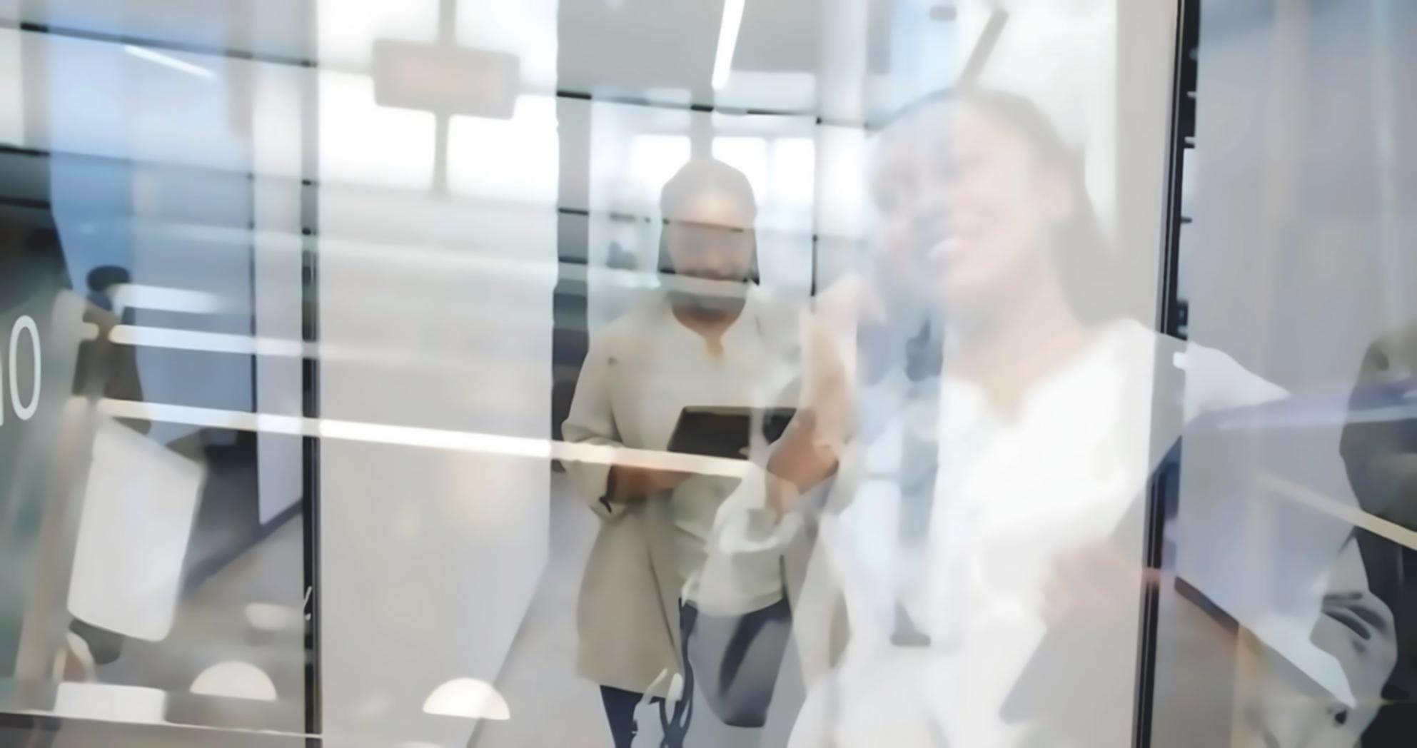 Students working on blockchain lab exercises